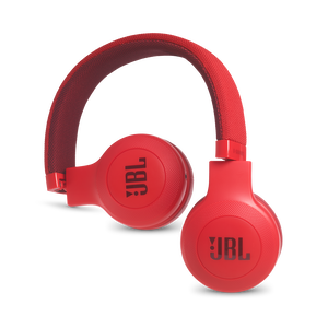 E35 - Red - On-ear headphones - Detailshot 1