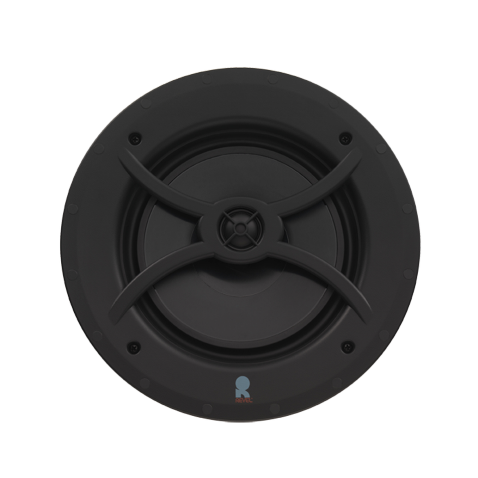 C383XC - Black - 8" 2-way Flush-mount Extreme Climate Loudspeaker - Hero