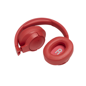 JBL Tune 750BTNC - Coral Orange - Wireless Over-Ear ANC Headphones - Detailshot 3