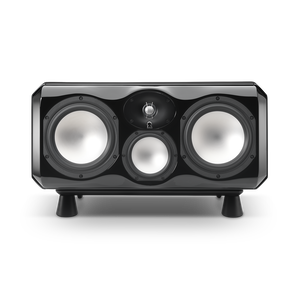 Voice2 - Black Gloss - Ultima2 Loudspeaker Series, 3-Way Center Channel Loudspeaker - Front