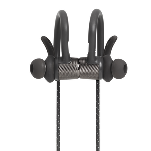 UA Sport Wireless PIVOT - Black - Secure-fitting wireless sport earphones with JBL technology and sound - Detailshot 1