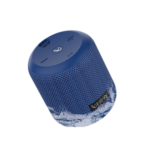 INFINITY FUZE 100 - Blue - Portable Wireless Speaker - Hero