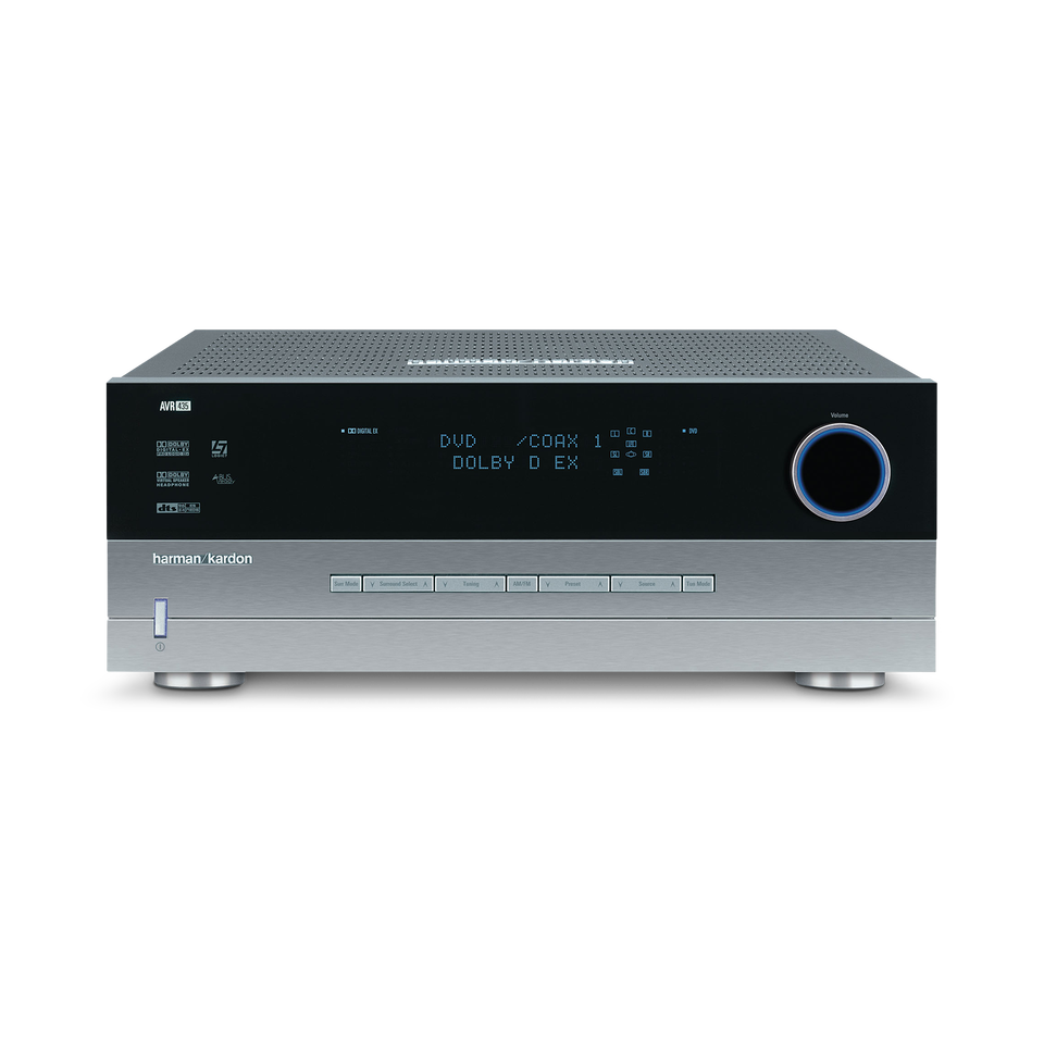 AVR 435 - Black - Audio/Video Receiver With Dolby Digital & DTS (80 watts x 2 | 65 watts x 7) - Hero