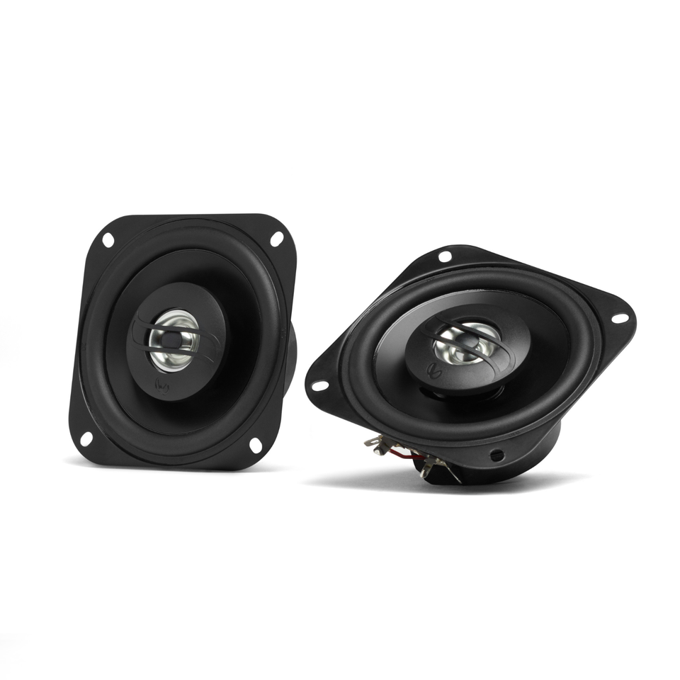 Infinity Alpha 4020 - Black - 4" (100mm) Two Way Car Speaker - Hero