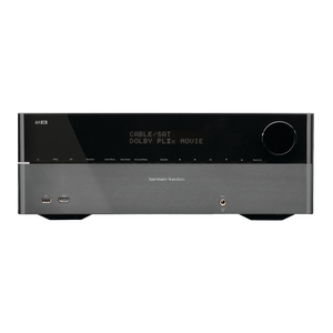 AVR 365 - Black - 7.1-ch, 110-watt AV receiver with HDMI, ARC, Internet radio, DLNA and multiroom - Hero