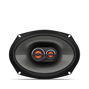 GX963 - Black - 6" x 9" three-way car audio loudspeaker, 210W - Front