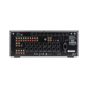 AV40 - Black - The AV40 is a high-performance 16 channel audio/visual processor - Back
