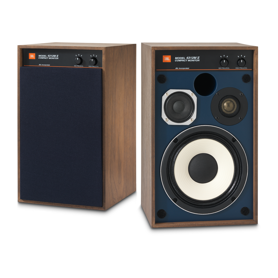 4312MII - Brown - 5.25” 3-way Studio Monitor Loudspeaker - Hero