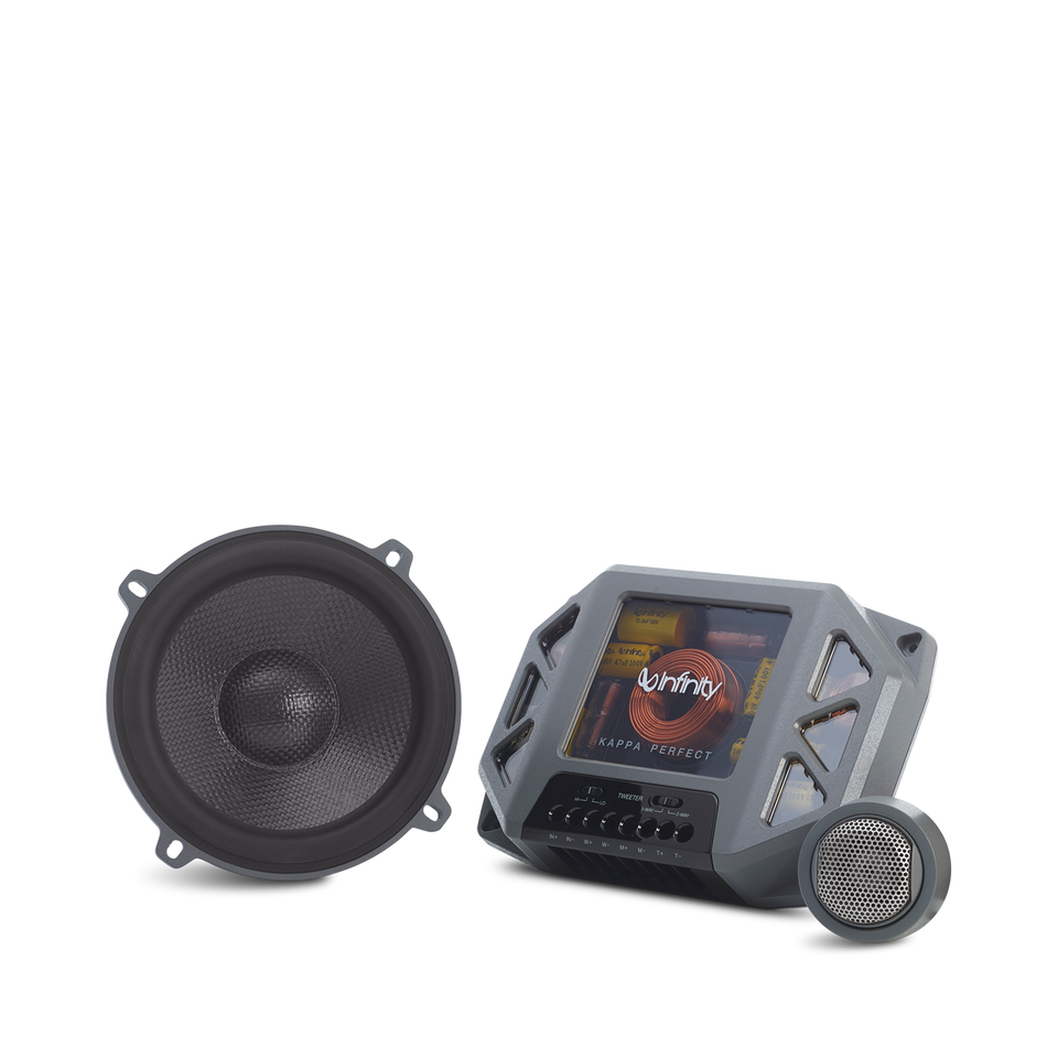 Perfect 600 - Black - 6-1/2" (165mm) extreme-performance 2-way component system - Hero
