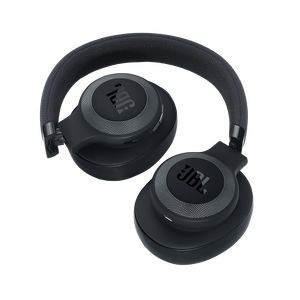 JBL E65BTNC - Black Matte - Wireless over-ear noise-cancelling headphones - Detailshot 2