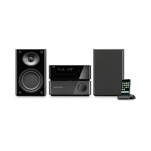 MAS 102 - Black - A completely integrated, all-in-one, high-performance music system. - Front