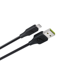 InstantConnect USB-A to Lightning - Black - Charging cable for iPhone® and iPad® - Detailshot 2