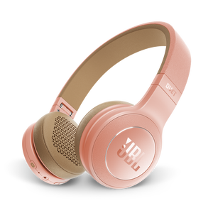 JBL Duet BT - Pink - Wireless on-ear headphones - Hero