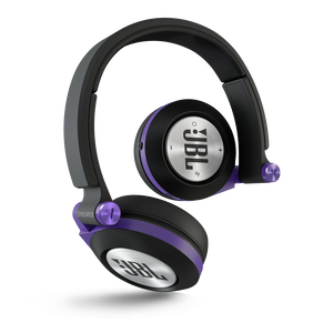 Synchros E40BT - Purple - On-ear, Bluetooth headphones with ShareMe music sharing - Hero