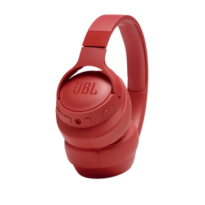 JBL Tune 750BTNC - Coral Orange - Wireless Over-Ear ANC Headphones - Detailshot 6