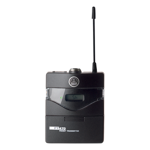 PT470 - Black - Professional wireless body-pack transmitter - Hero