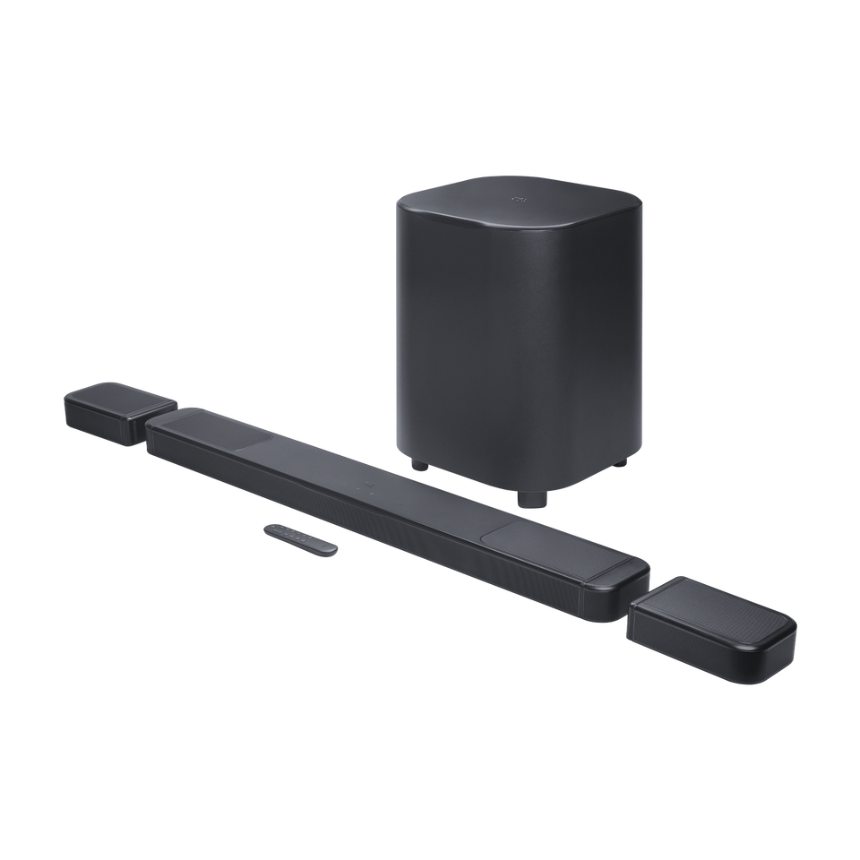 JBL Bar 1300XMK2 - Black - 11.1.4 channel soundbar system with detachable surround speakers and Dolby Atmos® and DTS:X® - Hero