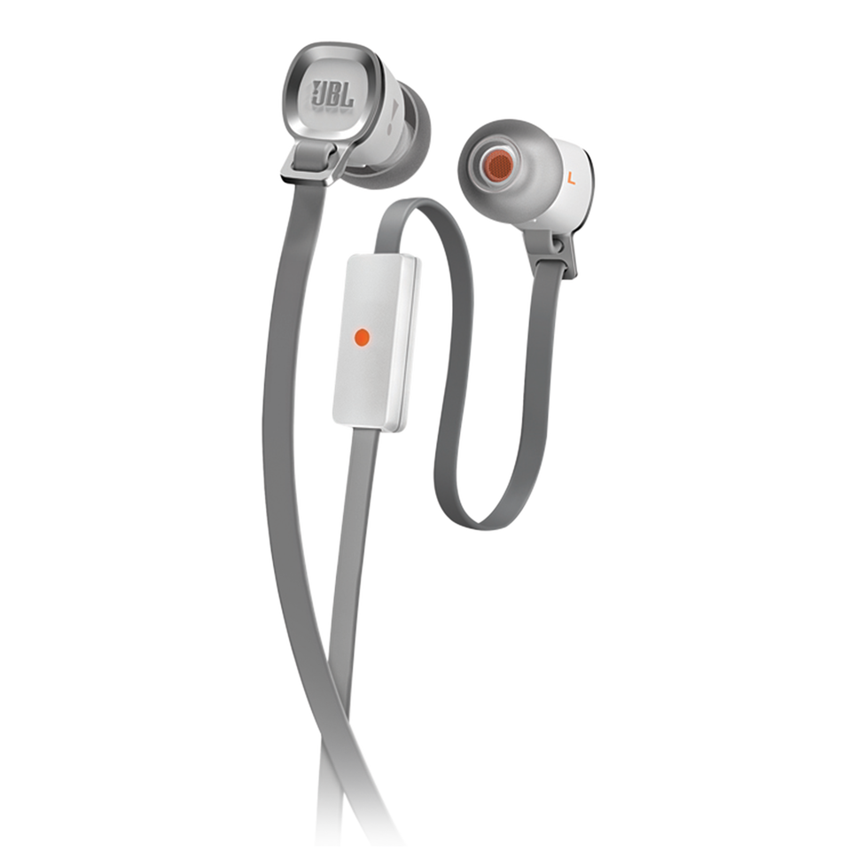J33a - White - Premium In-Ear Headphones for Android Devices - Hero