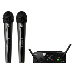 WMS40 Mini Dual Vocal Set - Black - Wireless microphone system - Hero