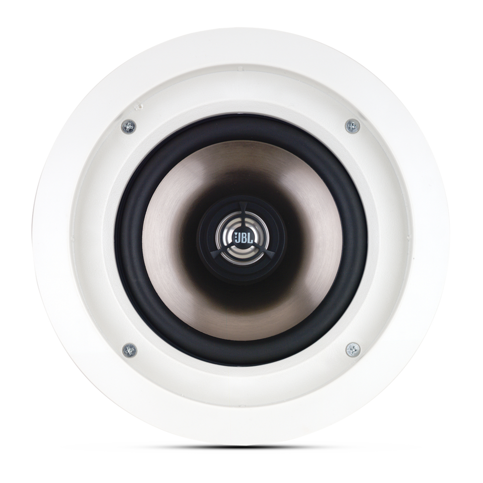 SOUNDPOINT SP 6CS II - White - 2-Way 6-1/2 inch In-Ceiling Stereo Speaker - Hero