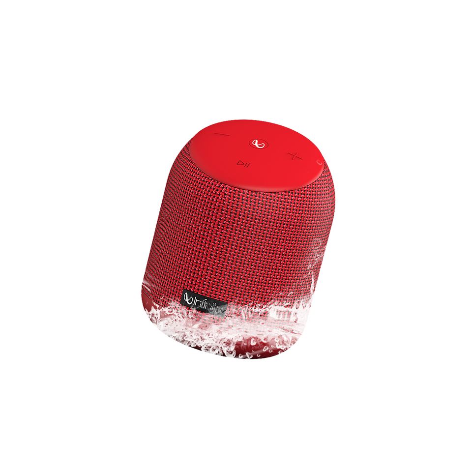 INFINITY FUZE 200 - Red - Portable Wireless Speakers - Hero