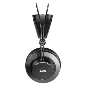 K275 - Black - Over-ear, closed-back, foldable studio headphones - Left
