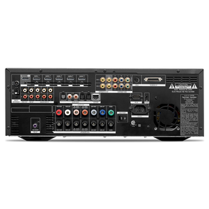 AVR 2650 - Black - Audio/Video Receiver With Dolby TrueHD & DTS-HD Master Audio & HDMI 1.4 (95 watts x 7) 7.1 - Back