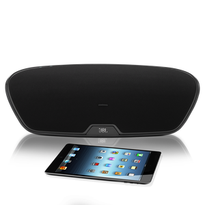 JBL OnBeat Venue Lightning - Black - Wireless iPhone 4 and iPad speaker dock - Front