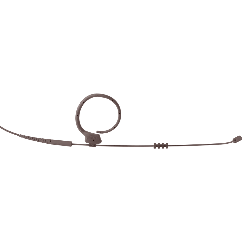 EC82 MD - Cocoa - Reference lightweight omnidirectional ear-hook microphone - Hero