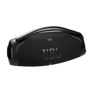 JBL Boombox 3 Wi-Fi - Black - Powerful Wi-Fi and Bluetooth portable speaker - Detailshot 3
