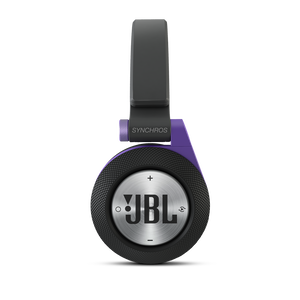 Synchros E40BT - Purple - On-ear, Bluetooth headphones with ShareMe music sharing - Detailshot 1