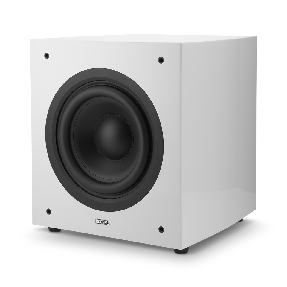 B10 - White Gloss - 800 Watt 10” Powered Subwoofer - Hero