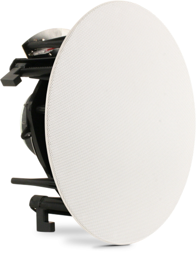 C383 - Black - 8" In-Ceiling Loudspeaker - Hero
