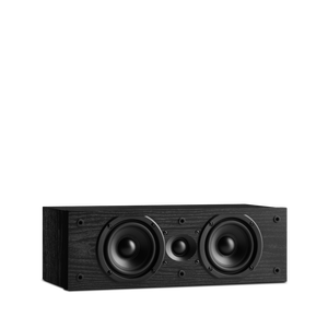 Loft 20 - Black - 150-watt, dual 4" two-way center-channel speaker - Detailshot 1