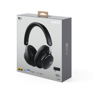 AKG N9 Hybrid - Black - Wireless over-ear noise cancelling headphones - Detailshot 15