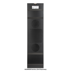 W228Be - Black - Dual 8-inch (200mm) 3-way In-wall Loudspeaker - Detailshot 17