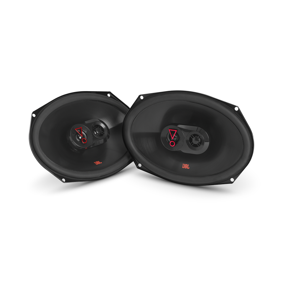 Stage3 9637F - Black - 6" x9"(152mmx230mm) 3-Way car speaker for factory upgrade without grille - Hero