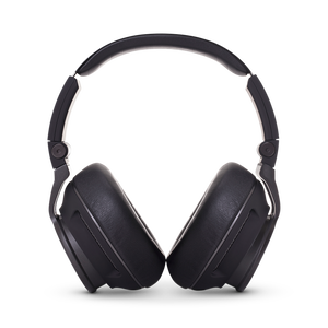 Synchros S500 - Black - Powered Over-Ear Headphones with LiveStage - Front