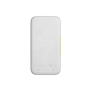 InstantGo 10000 Wireless - White - 30W PD ultra-fast charging power bank with wireless charging - Bottom